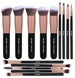 BS-MALL Makeup Brushes Premium Synthetic Foundation Powder Concealers Eye Shadows Makeup 14 Pcs Brush Set