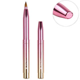 Zoreya Fashion Gradient Color Retractable Lip Brush