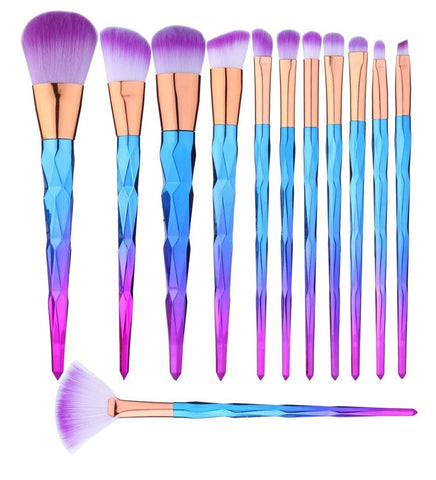 12 Pcs  Professional Makeup Brushes Kit