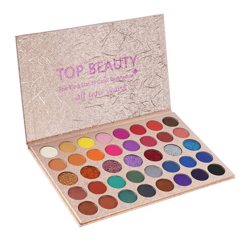 39 Bright Colour Eyeshadow Palette