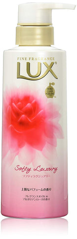 LUX Essential Oil Fragrance Bath Milk ,Rose, 350g