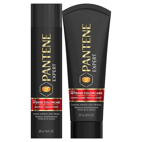 Pantene Expert Pro-V Intense ColorCare Shampoo 9.6 fl oz and Conditioner 8.0 fl oz Set