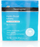 Neutrogena Hydro Boost Moisturizing & Hydrating 100% Hydrogel Face Mask Sheet with Hyaluronic Acid, 1 oz,pack of 12