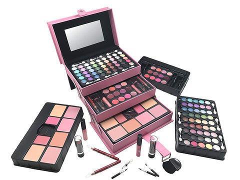 BR All In One Makeup Kit (Eyeshadow, Blushes, Powder, Lipstick & More) Holiday Gift Set